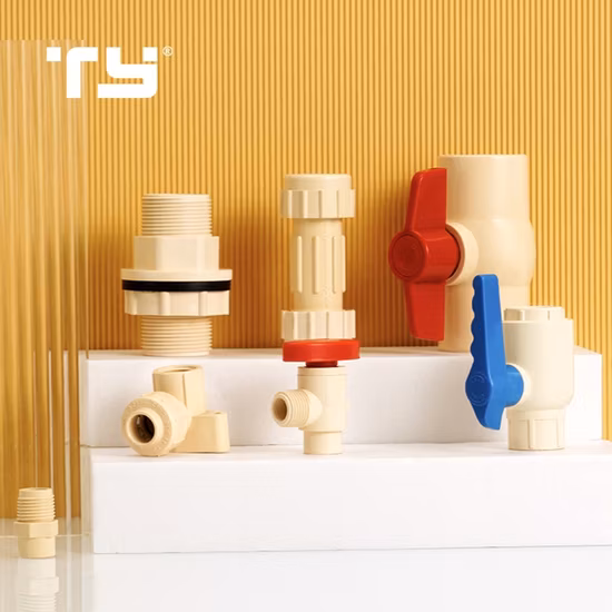 Raccordo standard per tubo di alimentazione dell'acqua CPVC/PVC/plastica ASTM D2846